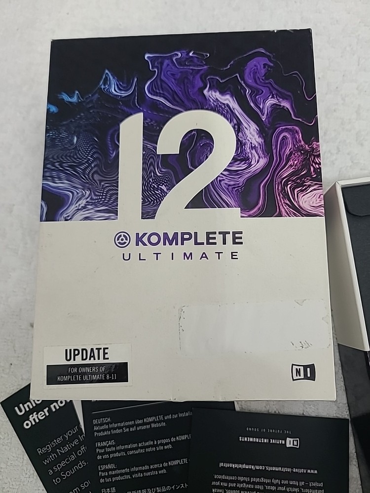Untested Native Instruments Komplete 12 Ultimate Update for users of Parts