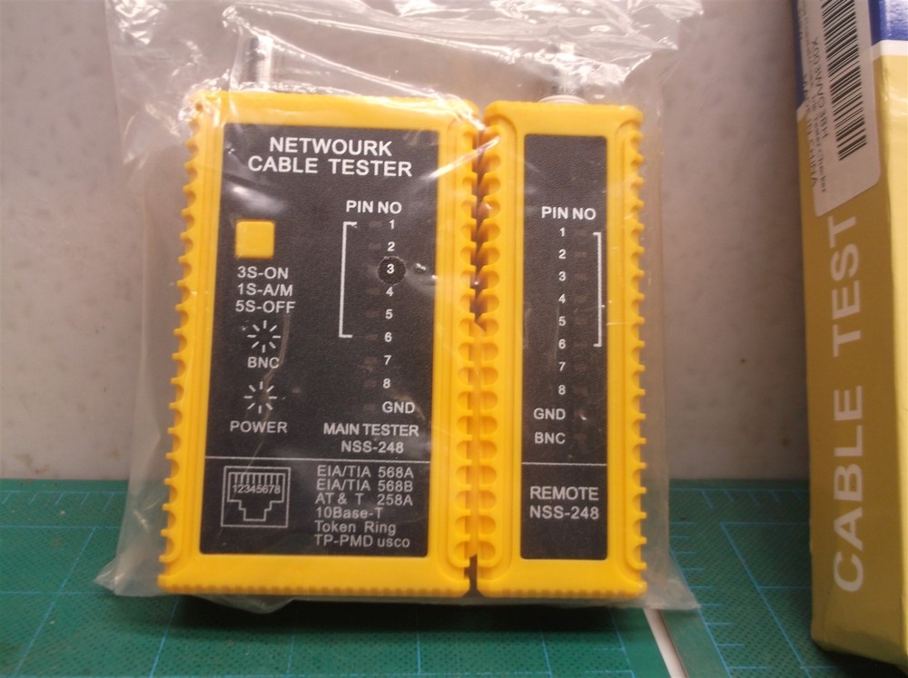 Network cable tester