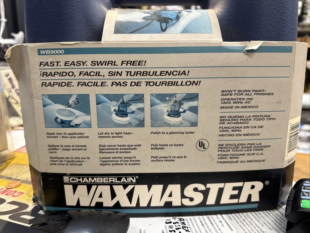 9” Orbit Wader/polisher Waxmaster