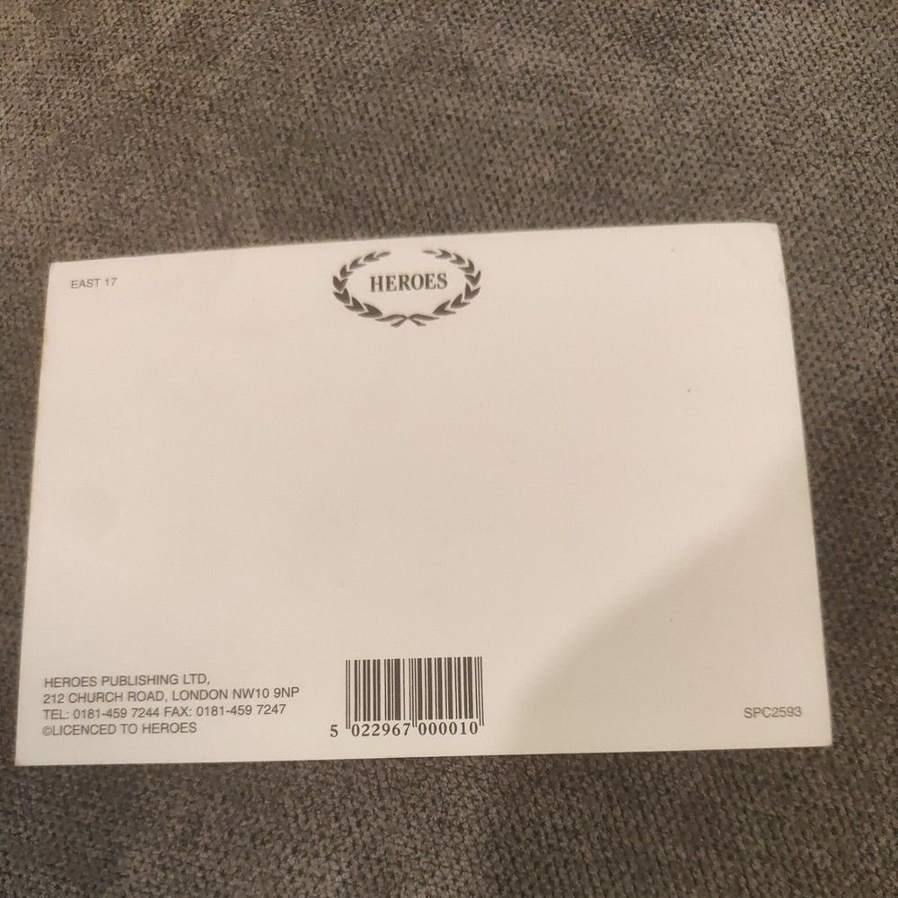 East 17 Postcards