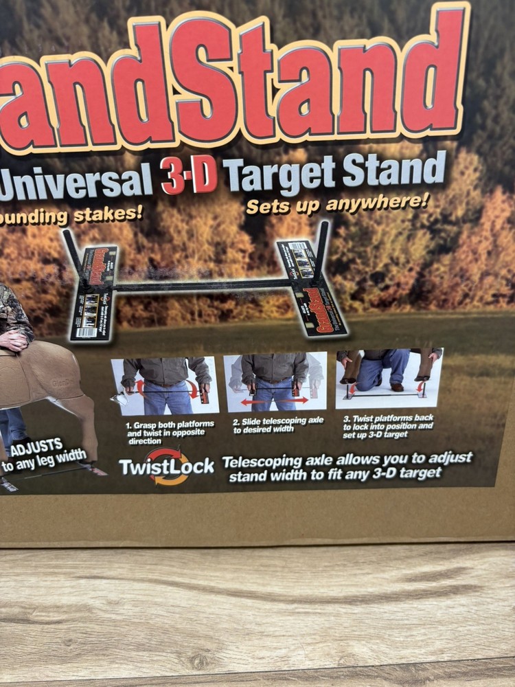 Grandstand Universal 3-D Target Stand-NIB