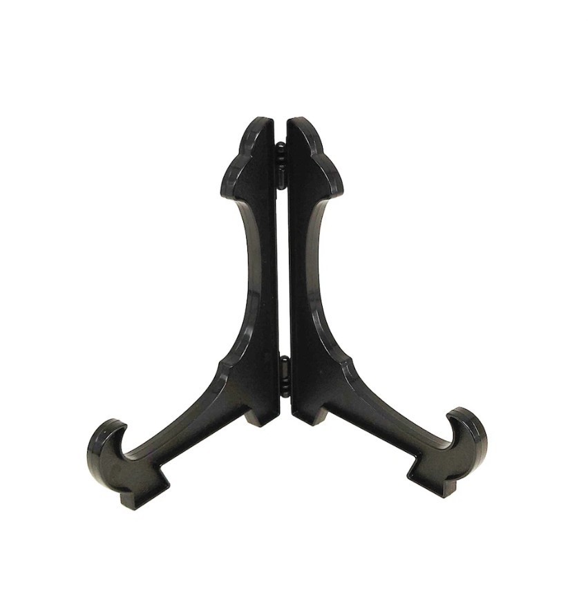6"Easel Display Stand Folding Black Color MEDIUM Size