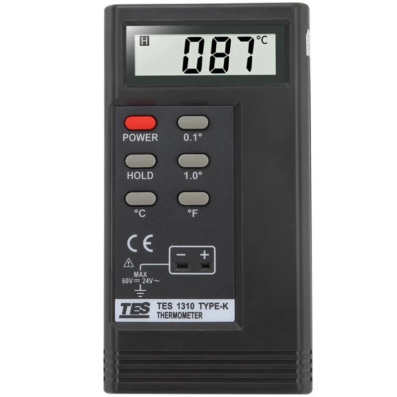 TES-1310 Digital Thermometer Temperature Reader Sensor, -50 to + 1300 C