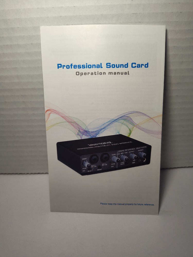 Strich S-WAVE DUO USB Audio Interface for Streaming - NEW OPEN BOX