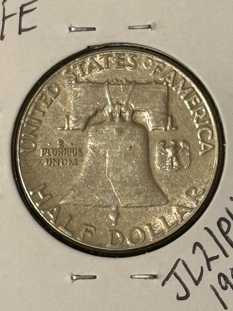 1954 Franklin Half Dollar VF++