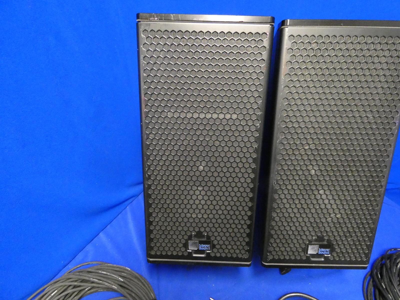 Meyer Sound UP Junior Powered Loudspeaker QTY 2 w/Power Cords, Pelican 1640 Case