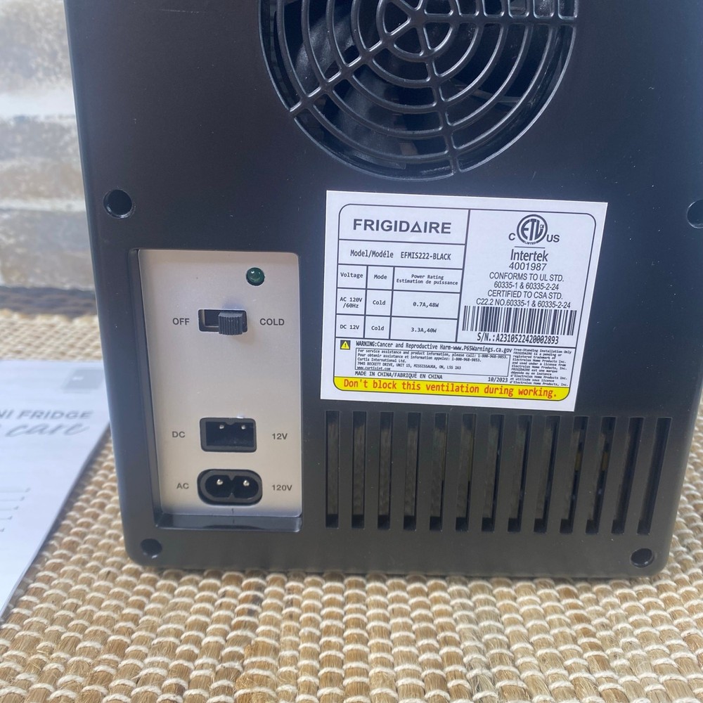 Frigidaire 5L Mini Refrigerator - Portable Beverage Cooler