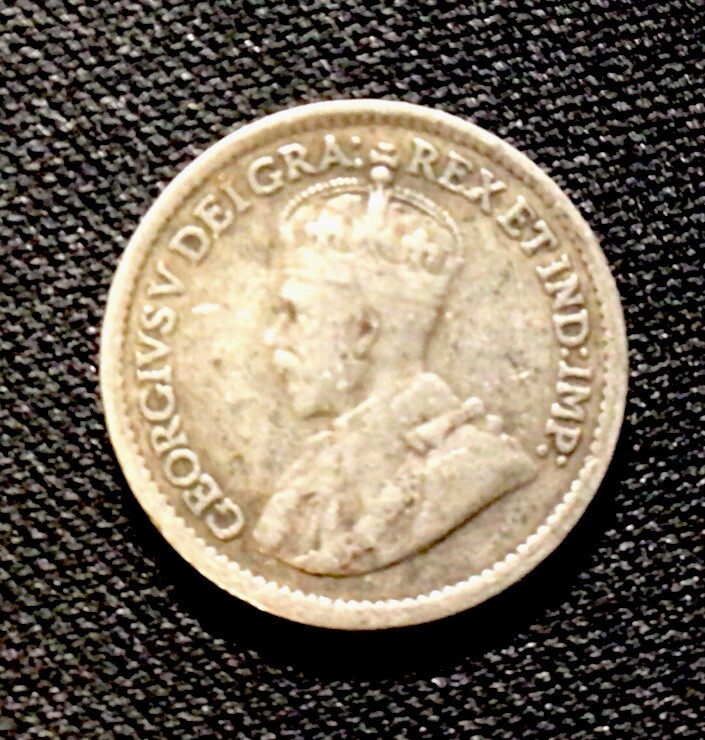 1917 Canada 5c Silver! ENN Coins
