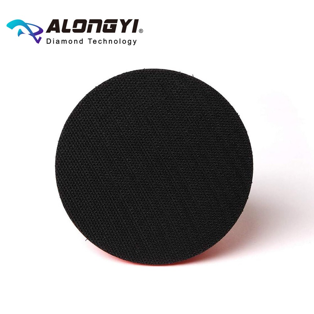 2-PCS Round Hand Sanding Block for 4" Hook and Loop Random Orbital Sander