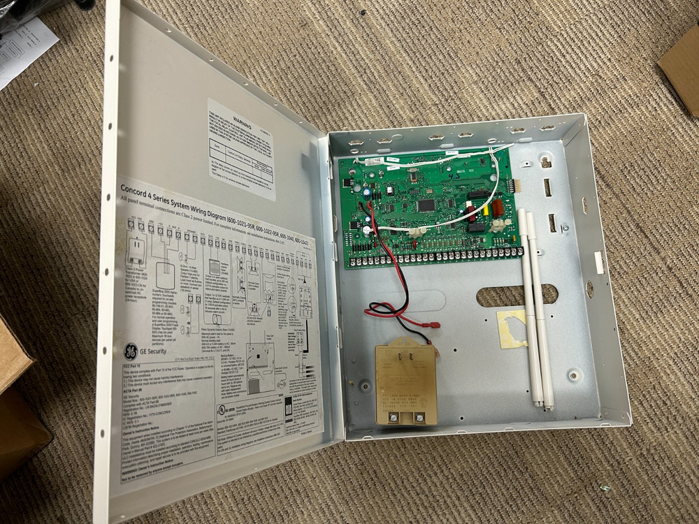 GE Concord 4 Security Panel (600-1021-95R)