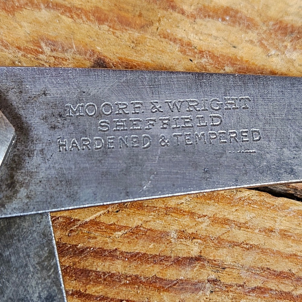 Vintage 5" Moore and Wright Outside Calipers