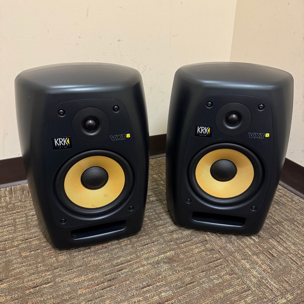 KRK VXT8 2-Way 8" Active Studio Monitors Pair