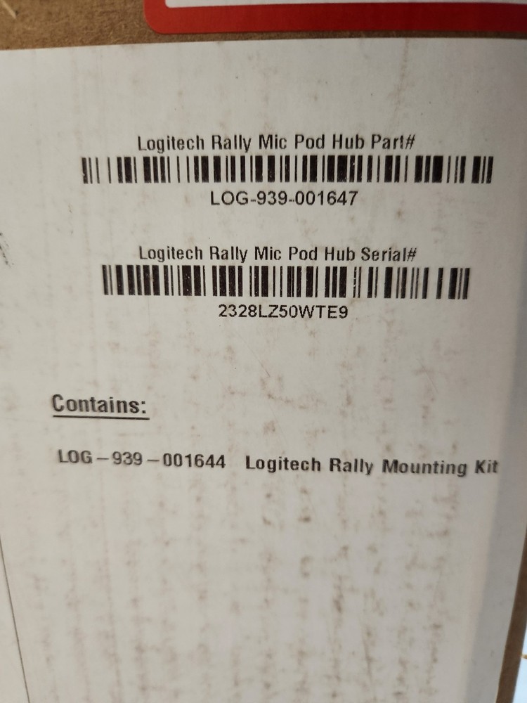 Logitech TAP V2 TAPRAPGGLCTL2 Large Room Bundle Solution for Google Meet