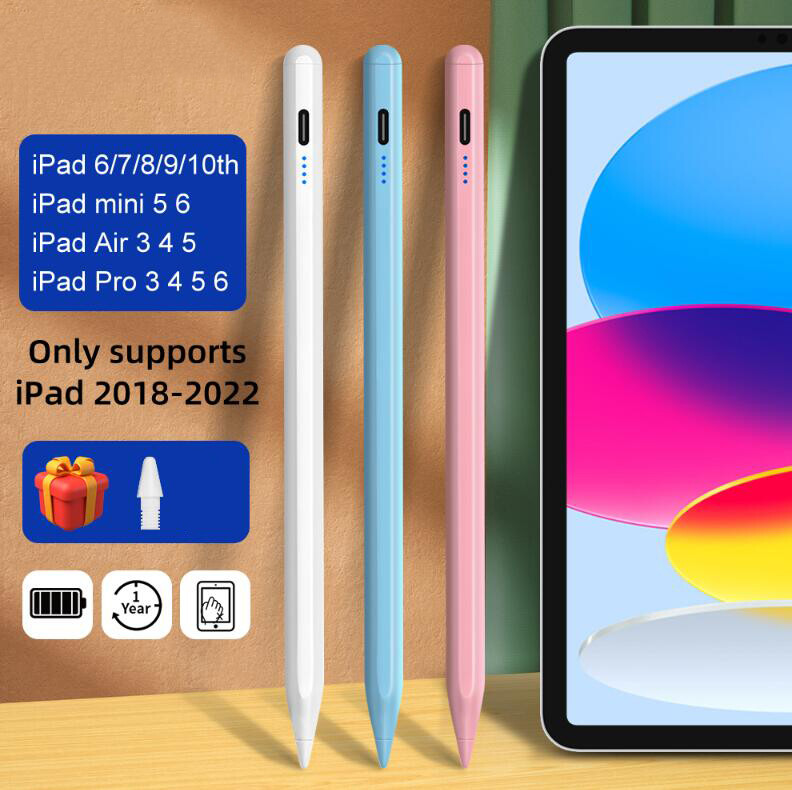 2nd Generation Bluetooth Stylus Pen Pencil For Apple iPad Pro Air Mini 2018-2022