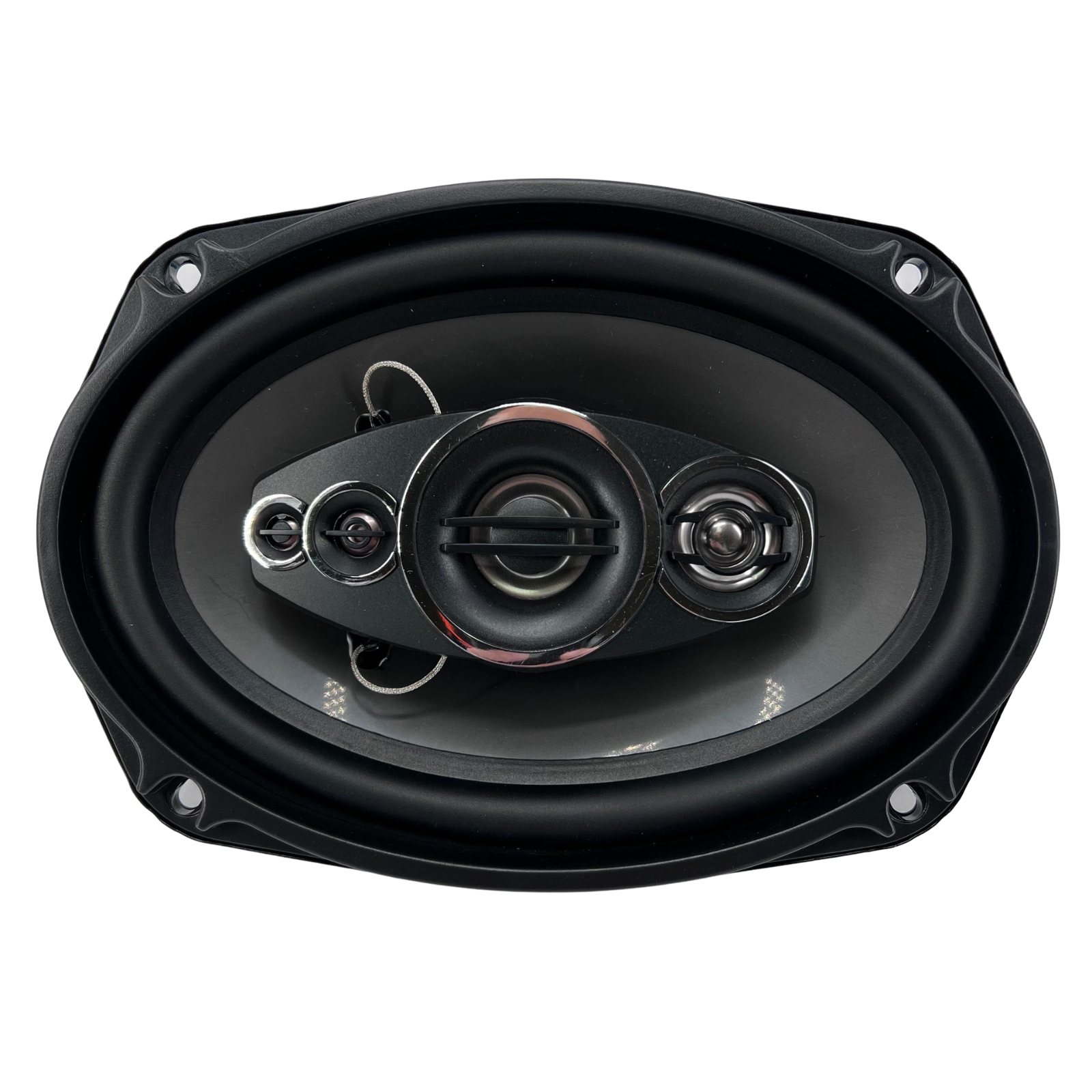 4x Audiobank 6x9 2800 Watt 5-Way Red Car Audio Stereo Coaxial Speakers- AB690