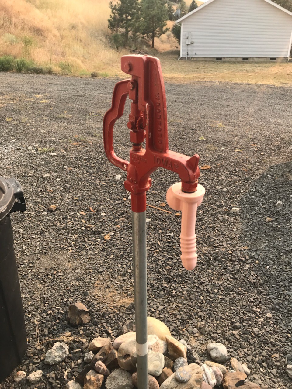 Prank Gift PENIS Garden Water Hose Spray Nozzle Dick Gag Novelty