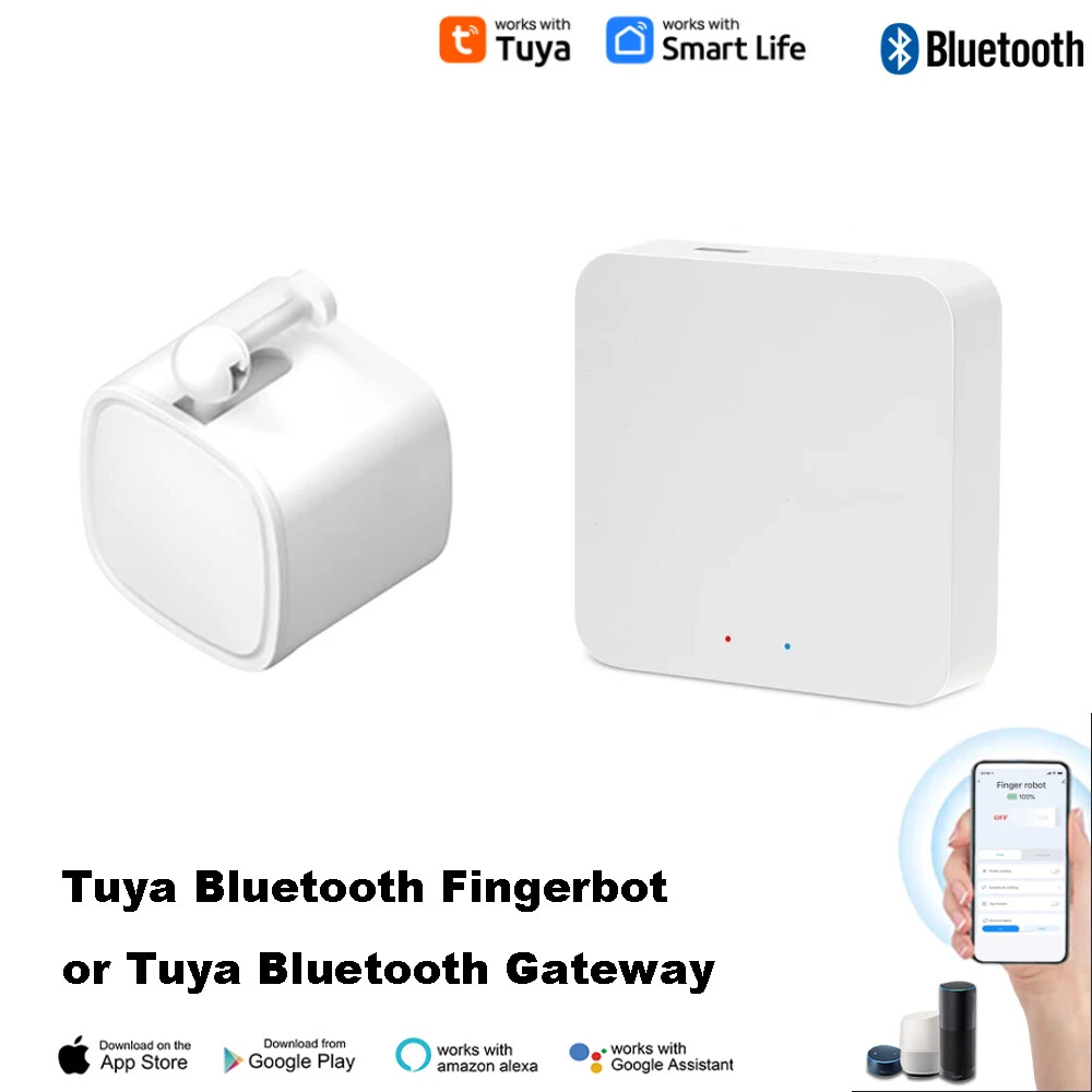Tuya Bluetooth Finger Robot Switch Button Pusher APP Wireless Switch Bot Control