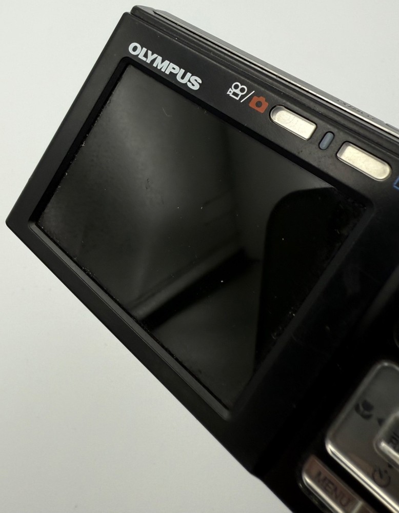 OLYMPUS X-15 8.0MP Black Compact Digital Camera Tested Fully Working