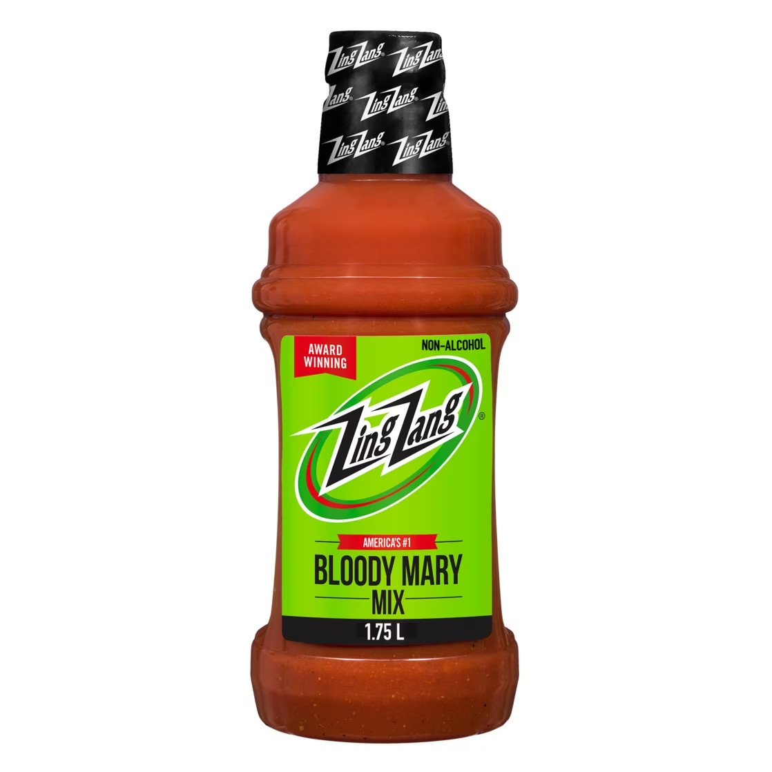 Zing Zang Bloody Mary Mix, Non-Alcoholic Cocktail Mixer, 1.75L Bottle