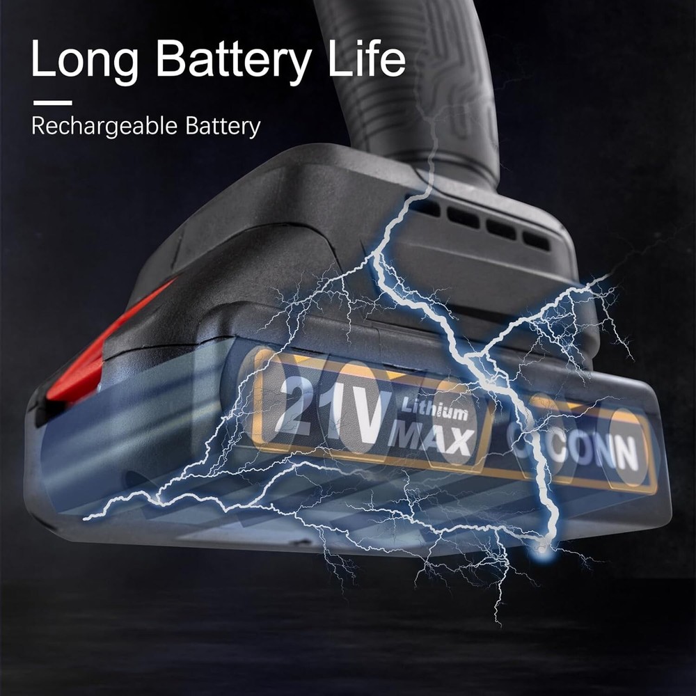Versatile 21V MAX Lithium-Ion Battery for Mini Chainsaws - Fast Charging