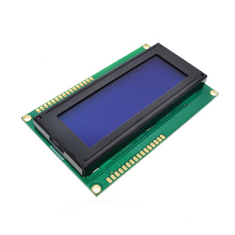 2PCS 2004 204 20x4 Character LCD Display Module HD44780 Controller Blue Blacklig