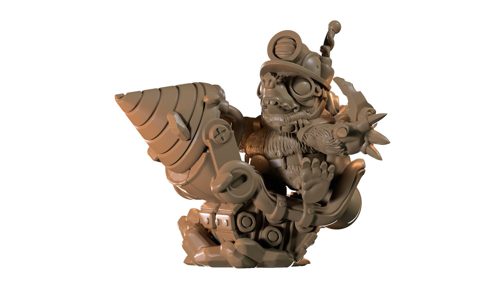 Capsule Chibi - Mole Driller