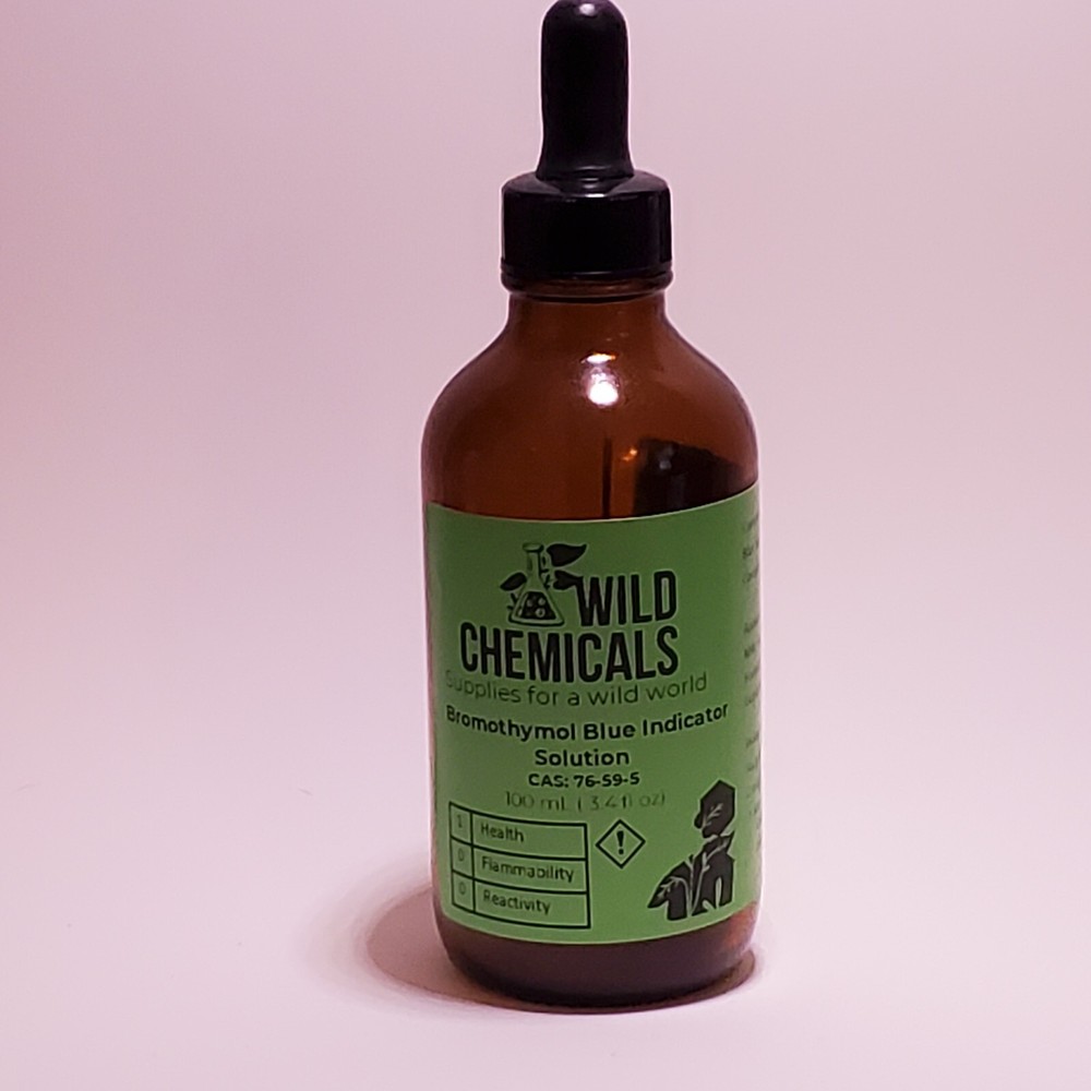 Bromothymol Blue Indicator 100 mL - pH Indicator