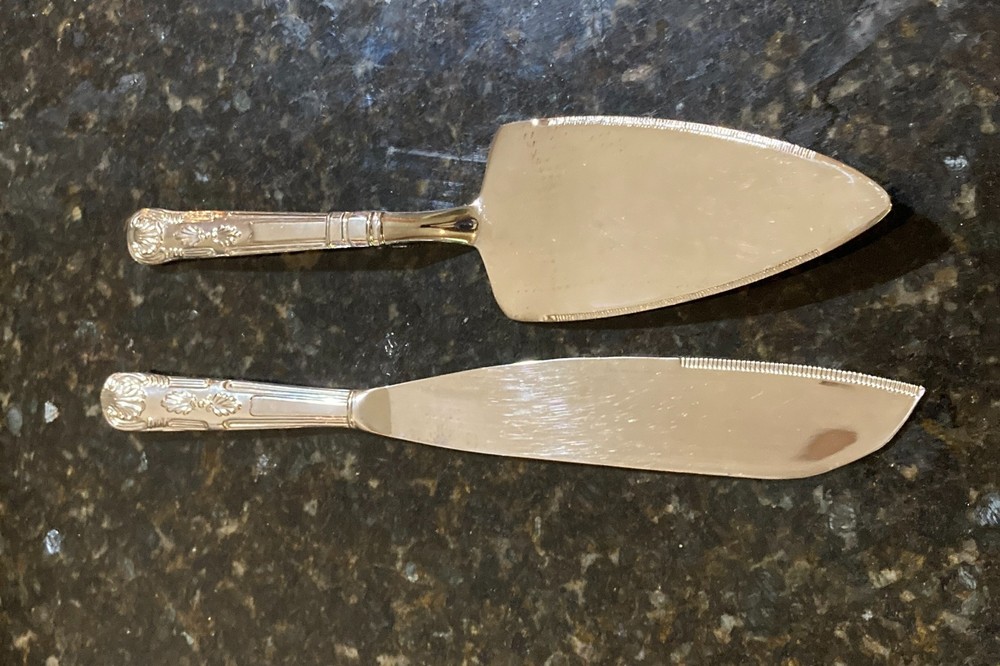 Cake Knife & Server Stainless 2-Piece Set