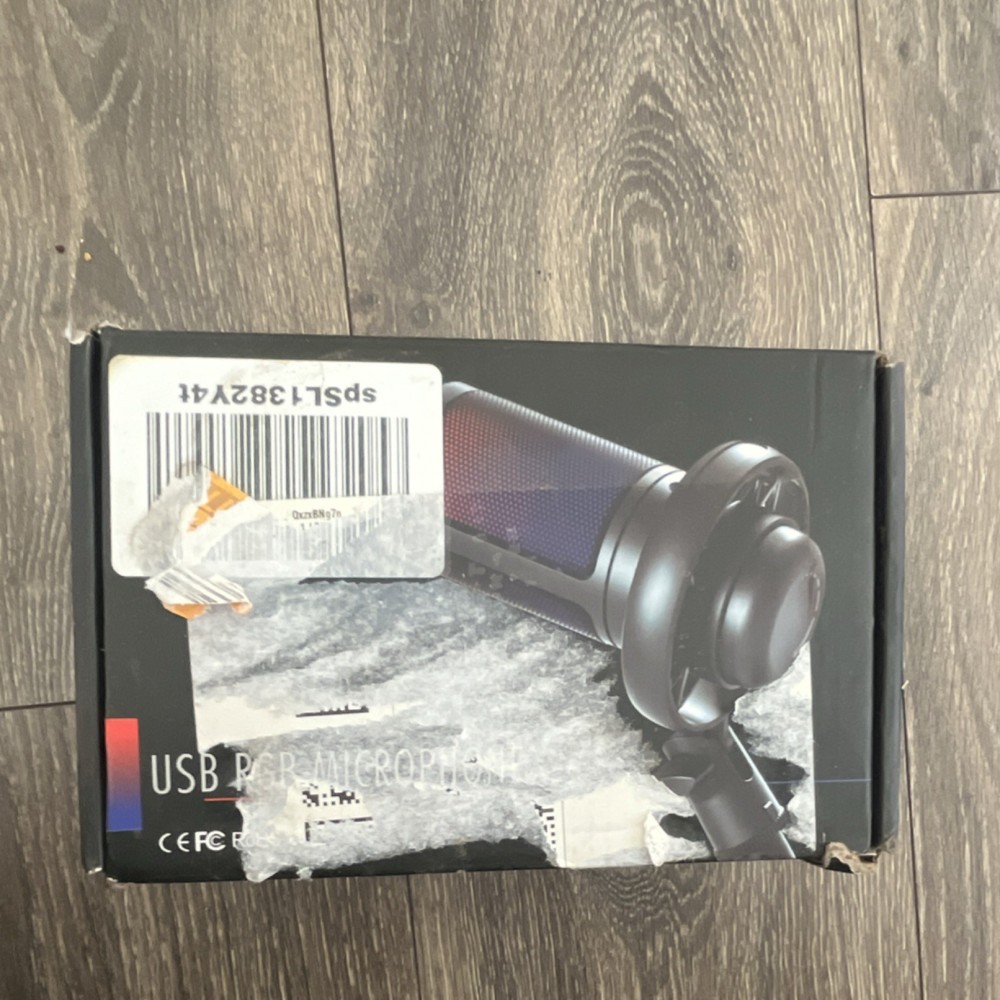 Coconise USB RGB Gaming Microphone Black