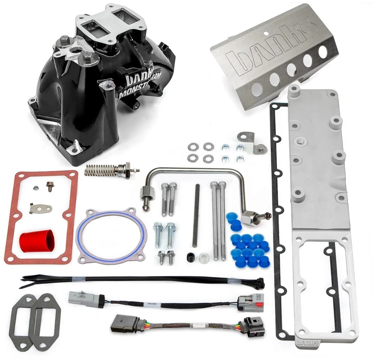 Banks Monster-Ram Intake and Grid Heater BLACK 2019-2024 Dodge Ram Cummins