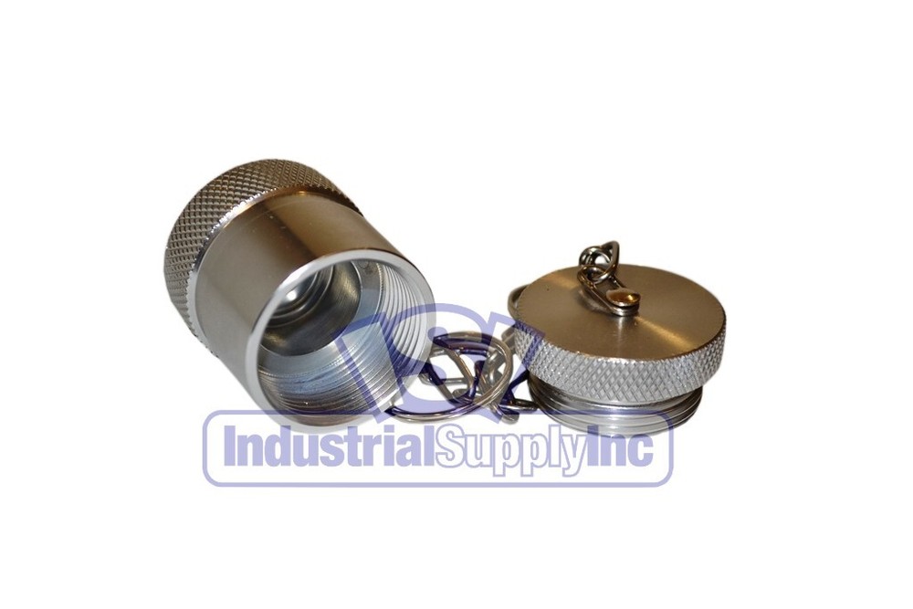 Quick Coupler | Enerpac Interchange C 604 Style |  Dust Cap & Plug  | 3/8"