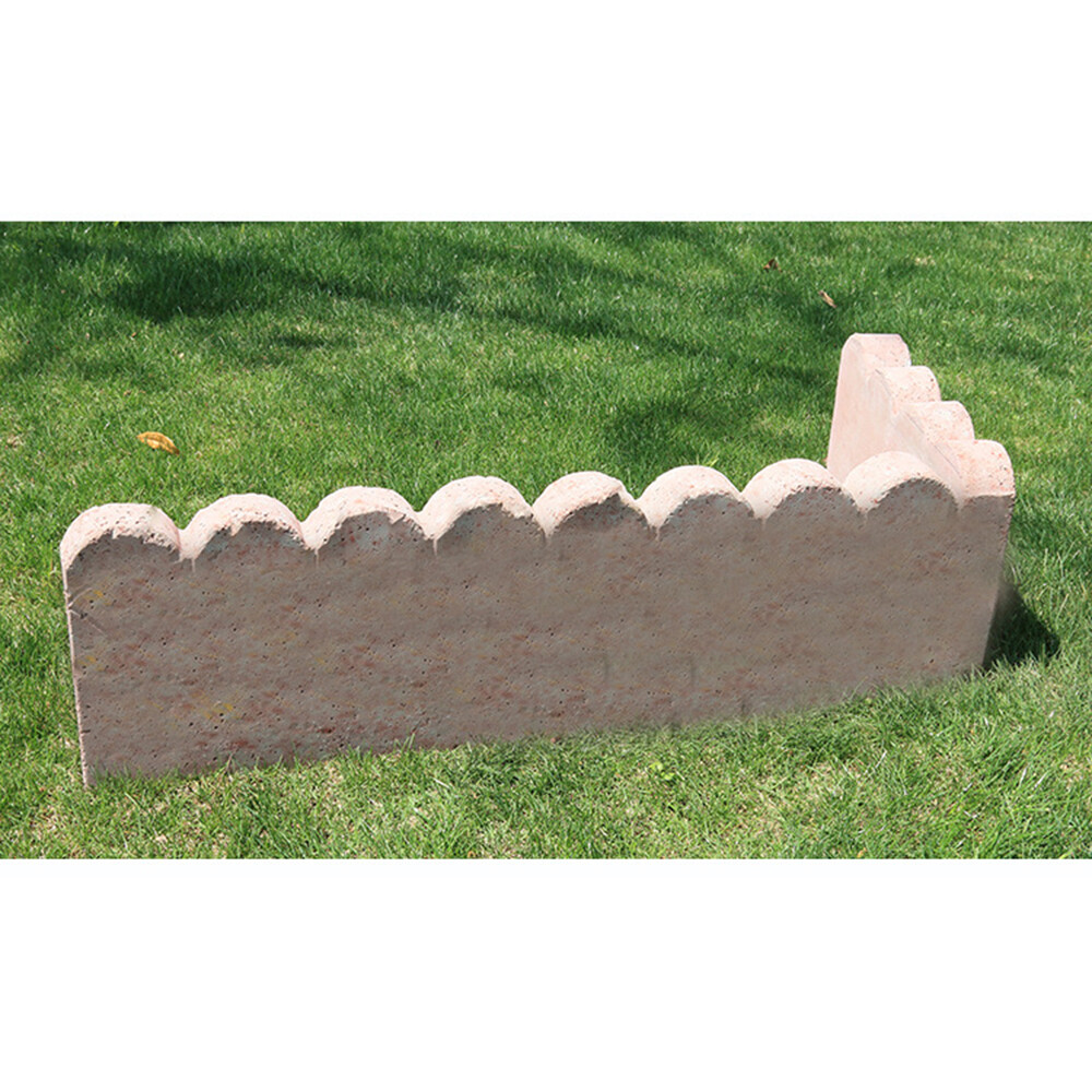 DIY Garden Fence Concrete Mold for Pathways, Sidewalks & Edging