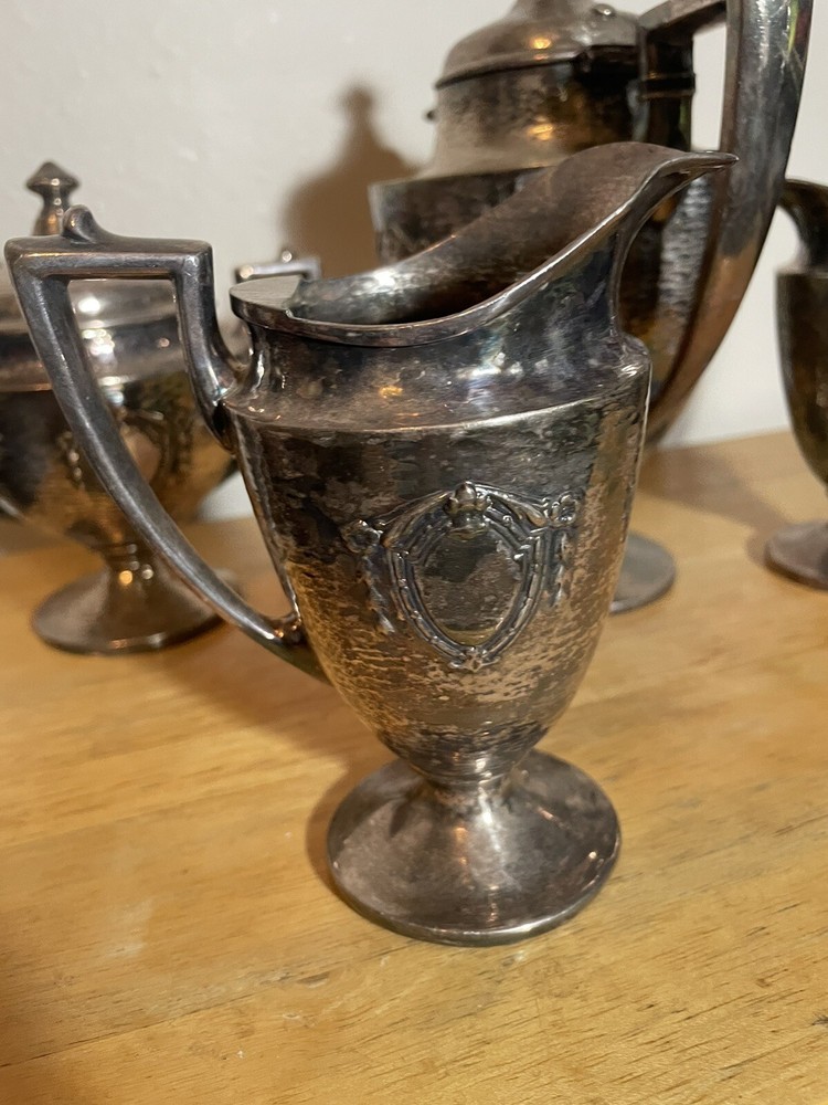 Sheffield Silver plate Teapot 4 Pieces