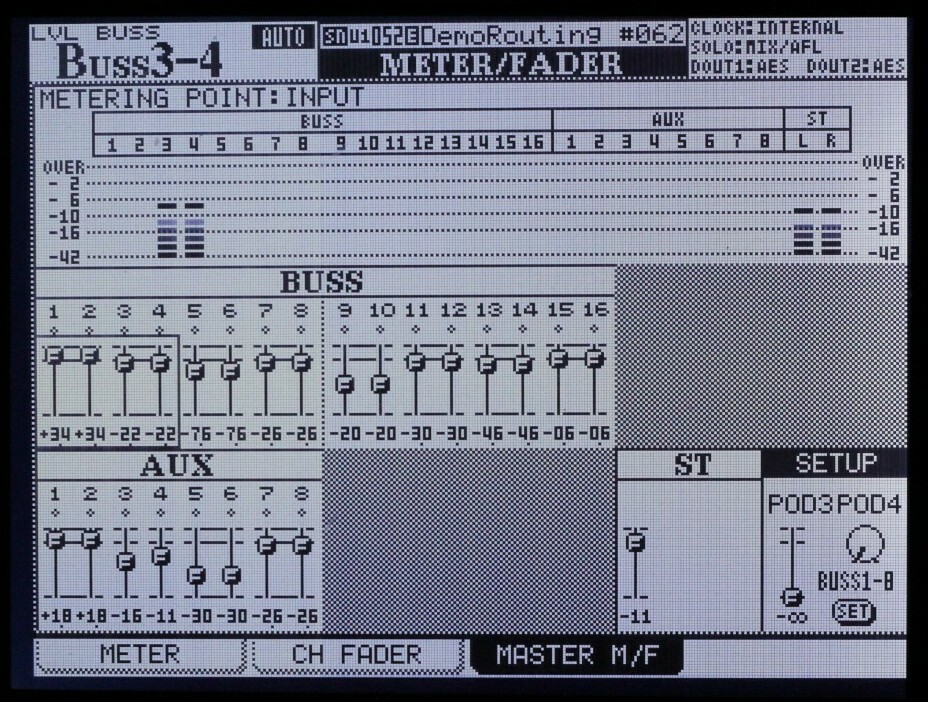 Tascam DM-24 Custom Graphic LED Display !