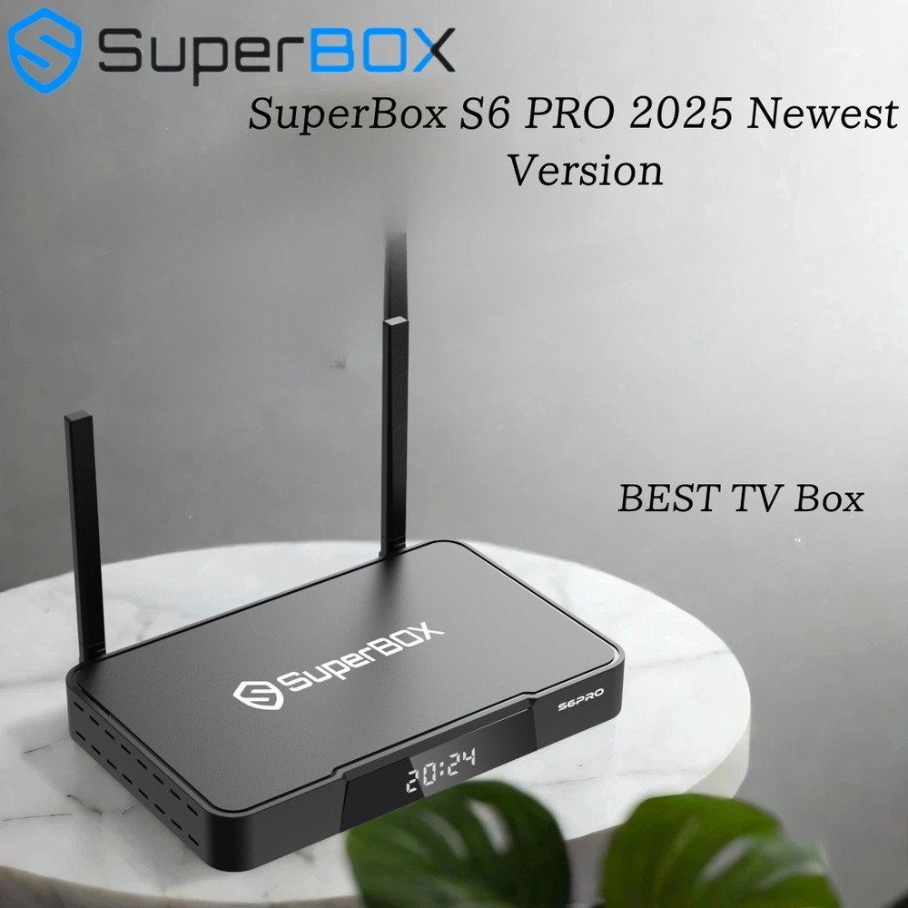SuperBox S6 Pro 24/7 Support Authorized Distributor Shipped Out Same Day
