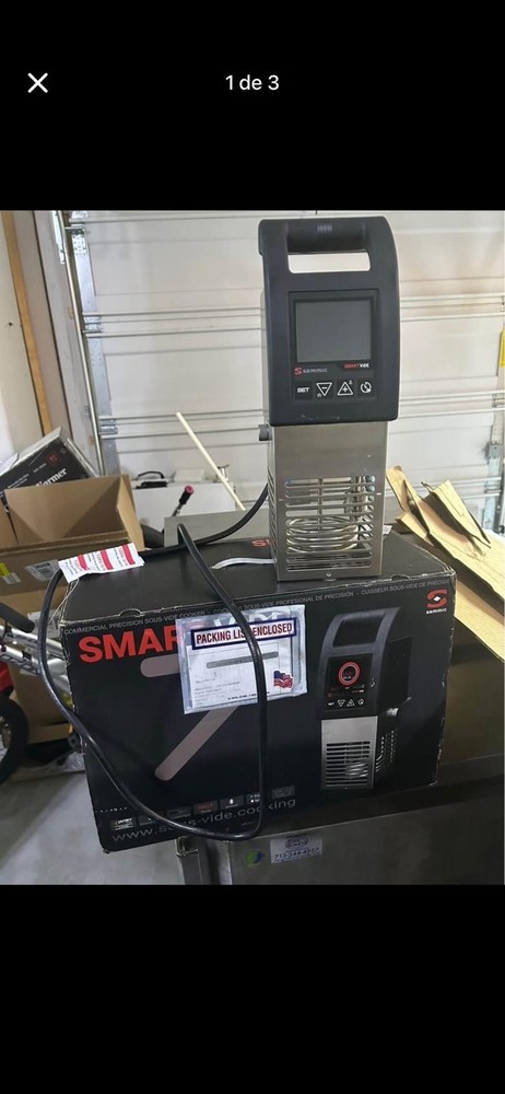 Sammic SmartVide Immersion Circulator Heated Temperature Control for Laboratory