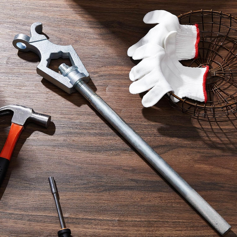2 Pcs Fire Hydrant Wrench 3 Position Adjustable Multifunctional Hydrant Wrench,