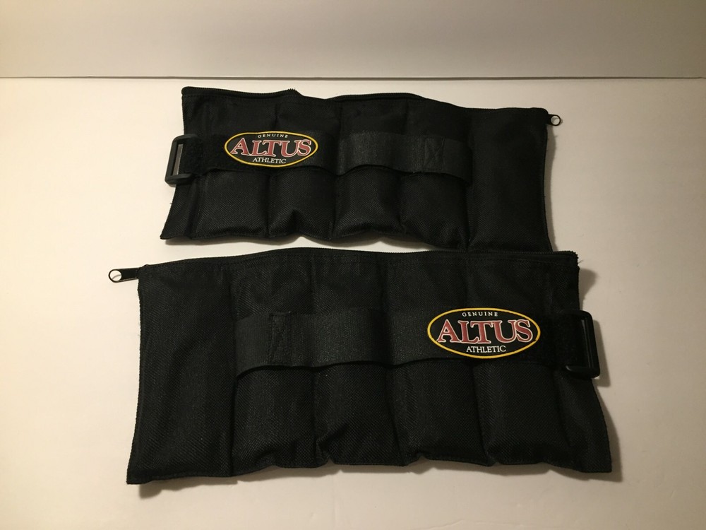 Genuine ALTUS Athletic Ankle & Wrist Weights Adjustable 1-5 lbs. Pair