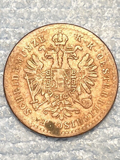 Austria - 1 Kreuzer 1878 - Pd