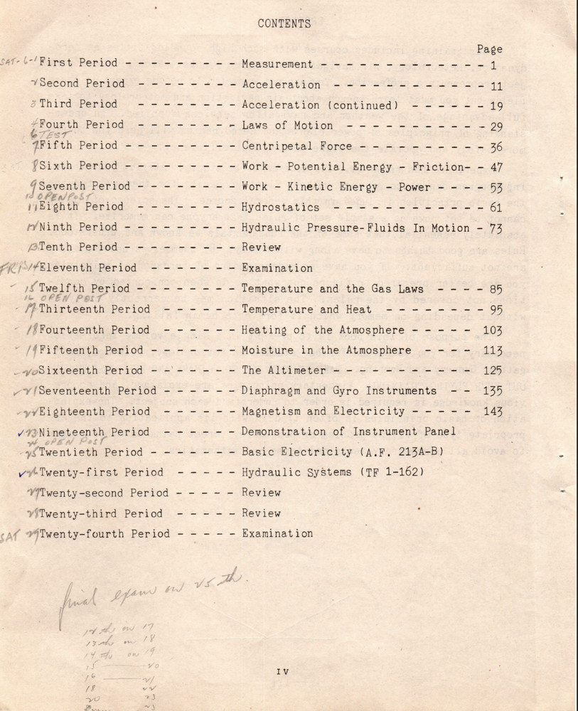 162 pg. 1944 AAF PREFLIGHT SCHOOL San Antonio AERO - PHYSICS Workbook on Data CD