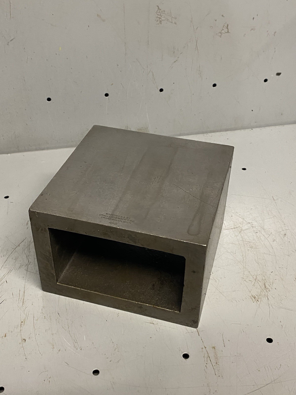 Challenge Machine 4” X 6” CAST IRON BOX PARALLEL RISER BLOCK MACHINIST TOOLING