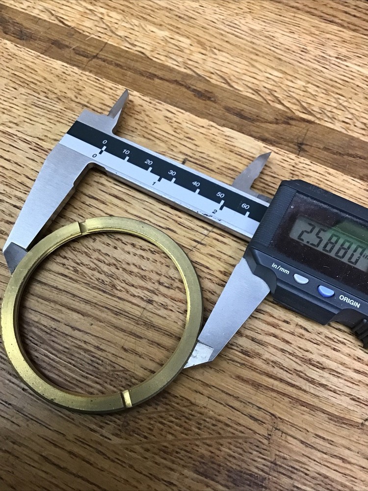 Walker 2-1/2" To 2 1/4” Conversion Kit, Brass , Walker Duct