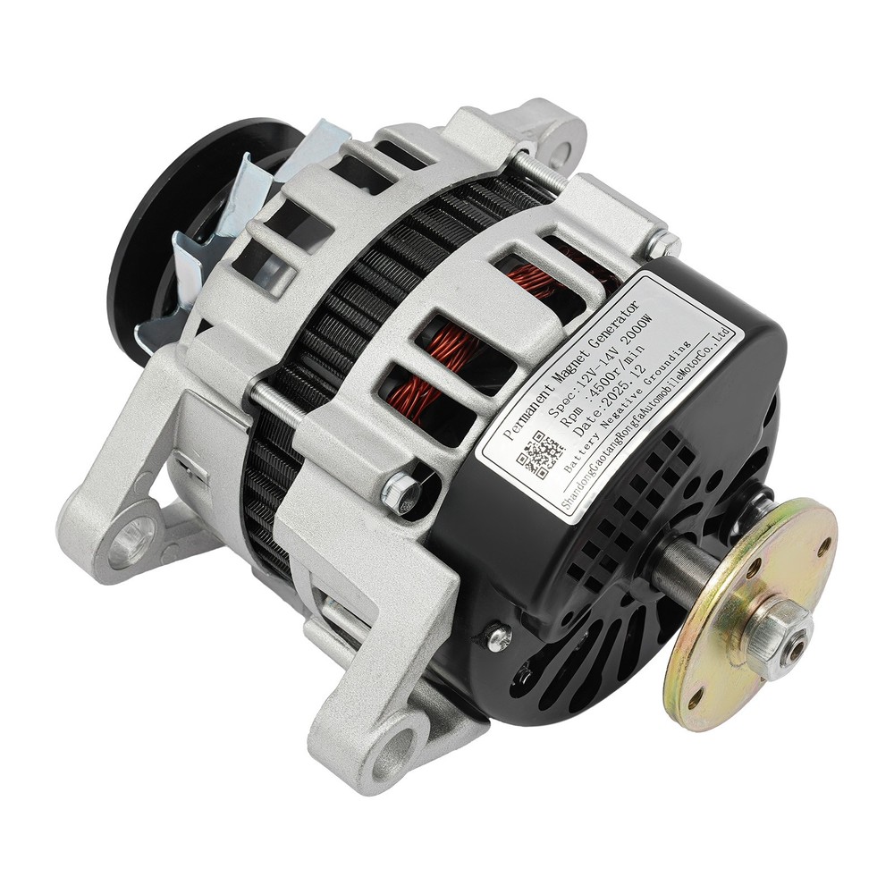 Two Wheel Permanent Magnet Generator 2000W Permanent Magnet Generator