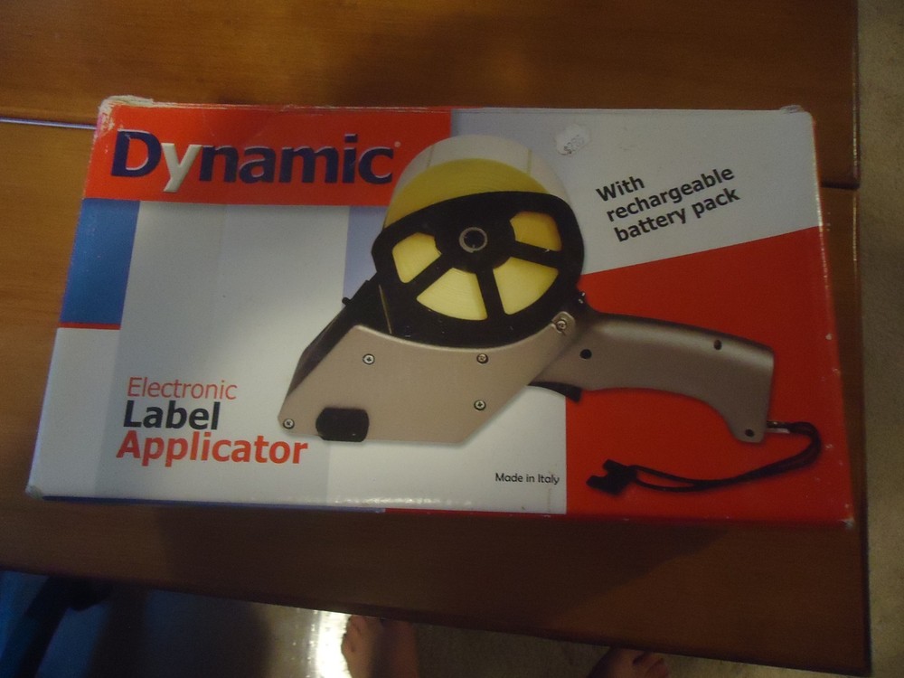 Dynamic Electronic Label Applicator w/ Rechargeable Battery Pack Brand New