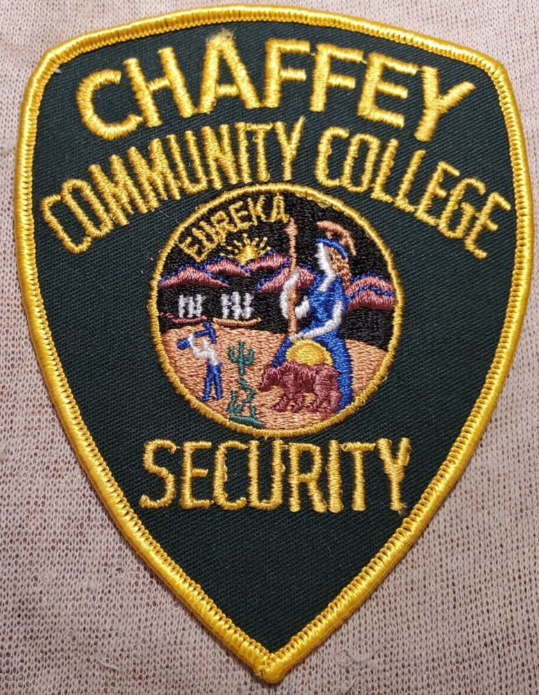 CA Vintage Chaffey Community College California Security Patch