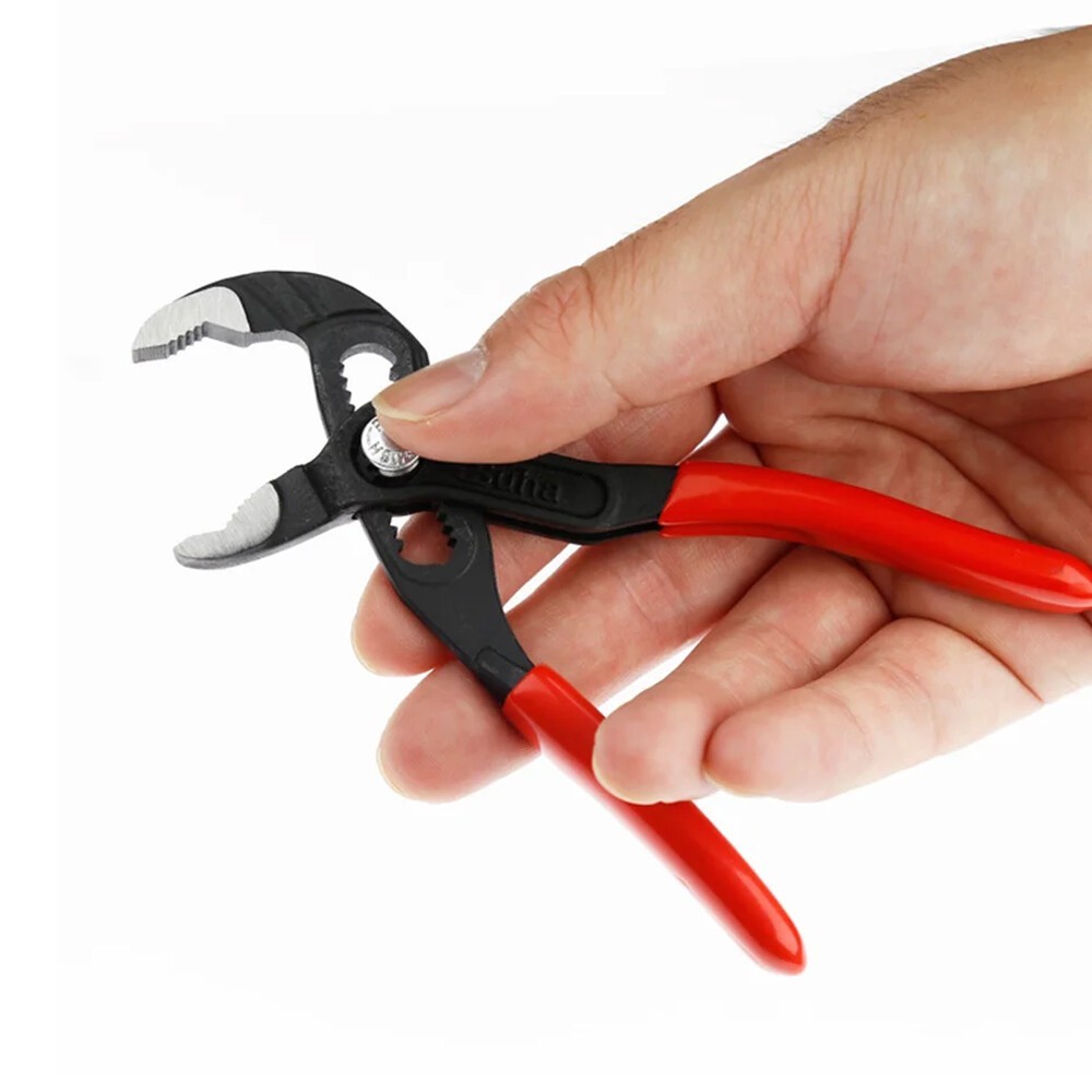 Multifunctional Mini 5inch Pump Clamp Small Pipe Pliers Button Adjustable Wrench