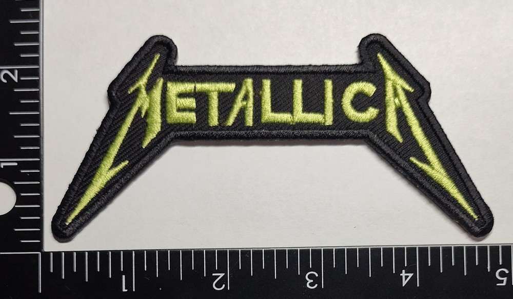 Metallica patch Metallic Band Patch Iron On Sew On Patch High Quality Patch