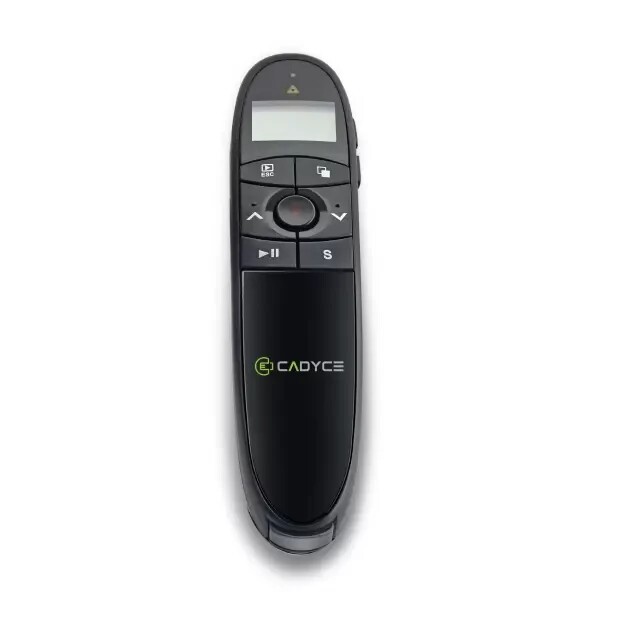 Wireless 2.4 GHz Presenter With Display CA-XWP Cadyce, Black