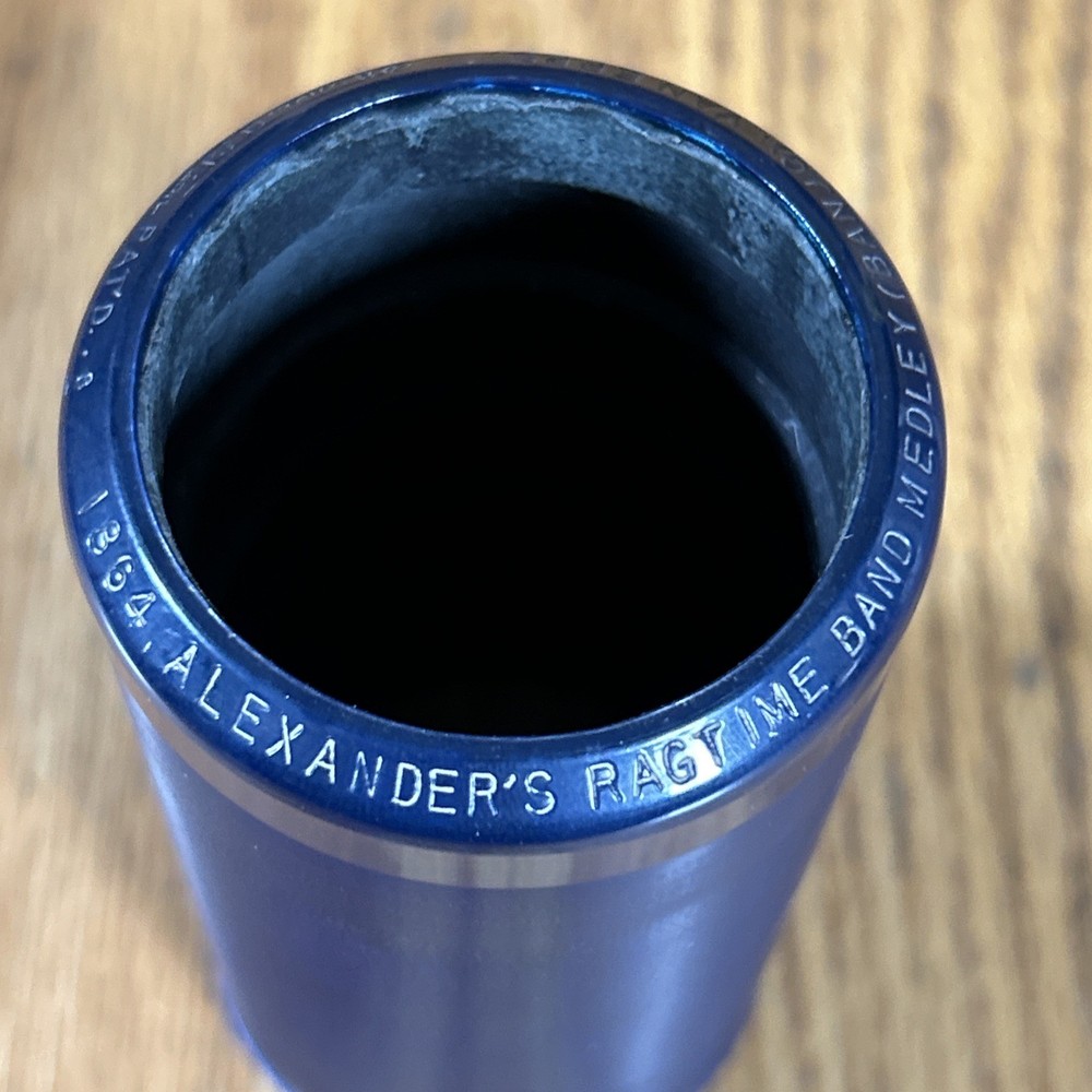 Edison Cylinder Record Alexander's Ragtime Band 1864 (Banjo) Van Epps Untested
