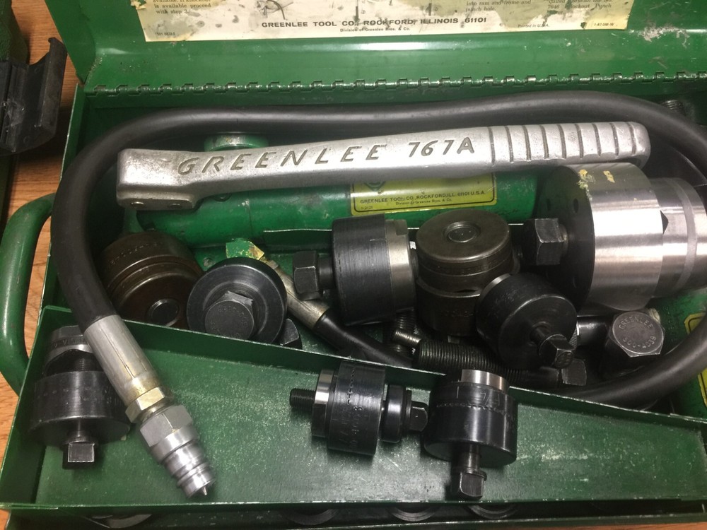 GREENLEE KNOCKOUT PUNCH SET HYDRAULIC 7646